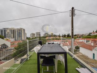 Moradia T3 Nova com vista rio e garagem no Caramão da Ajuda - Grande imagem: 3/32