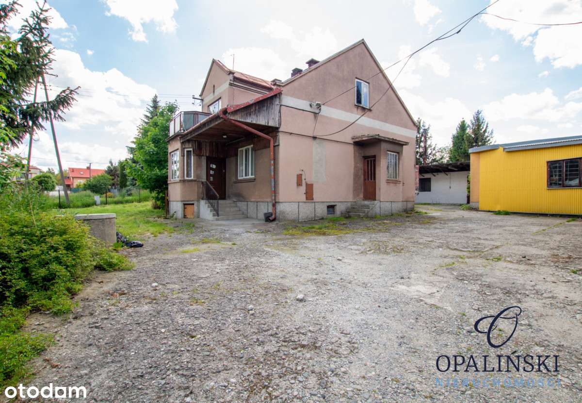 Dom | budynki usługowo produkcyjne | działka 36ar-7