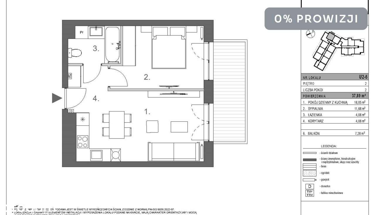 Przystanek 7 minut ✨ metro 2 km ✨ Bez Prowizji! - Pełny obrazek: 1/3