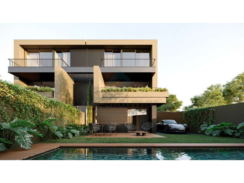 Moradia Geminada T3 com Piscina Privativa-5