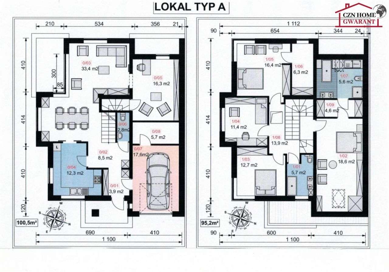 Osiedle domów w zabudowie bliźniaczej w Stefanówce-12