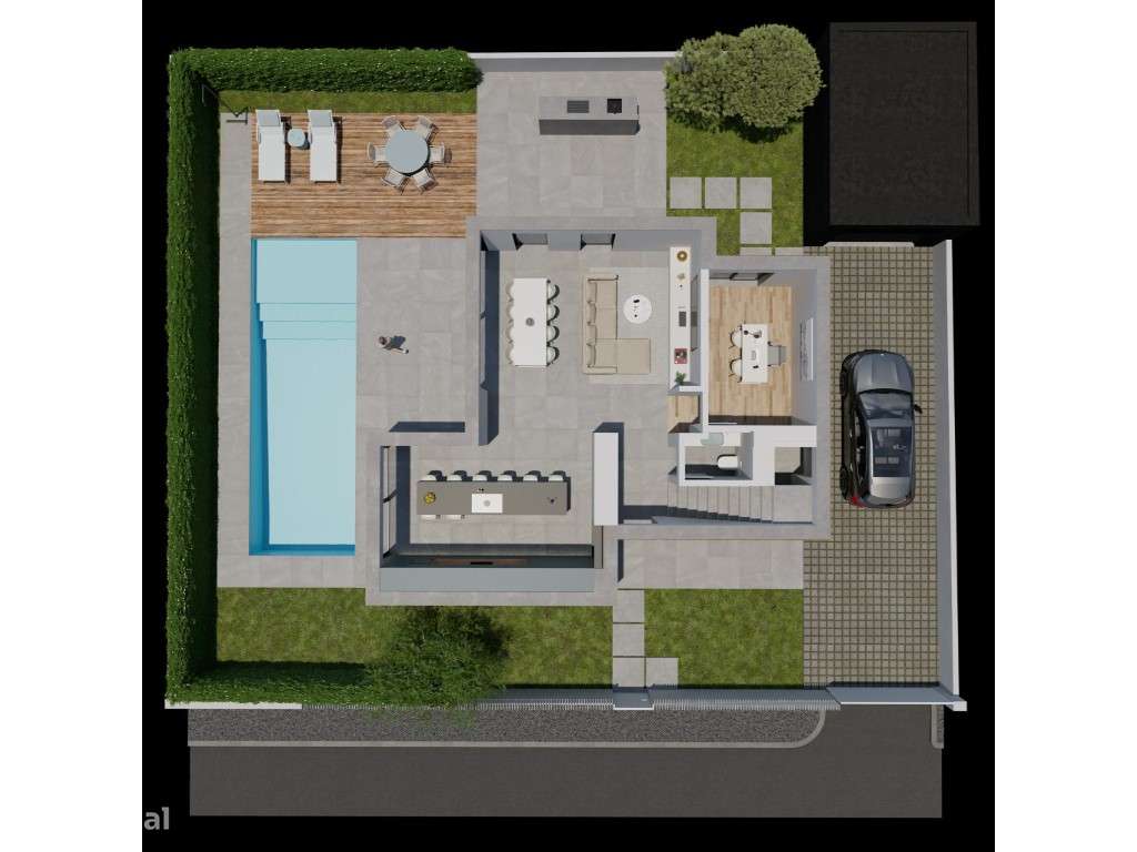 Moradia T4 Isolada Aroeira Piscina e Garagem Lote de 380 m2-21