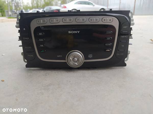 RADIOODTWARZACZ RADIO SONY CD MP3 Z KODEM FOCUS MK2 MONDEO MK4 C-MAX S-MAX RADOM - 2