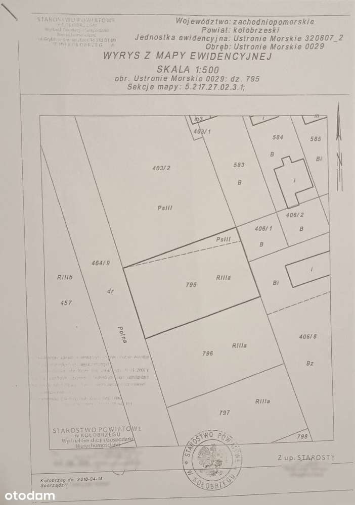 Działka usłogowo-mieszkaniowa Ustronie Morskie - Pełny obrazek: 4/5