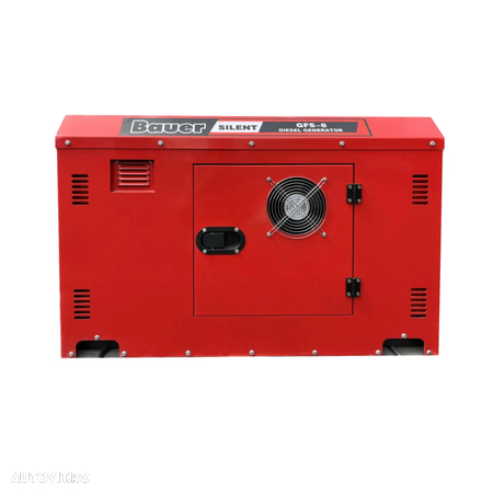 Set Generator de Curent Electric, Diesel, Bauer GFS - 8 Air Cooled, 10 kVA / 8 KW, 2 buc - 4