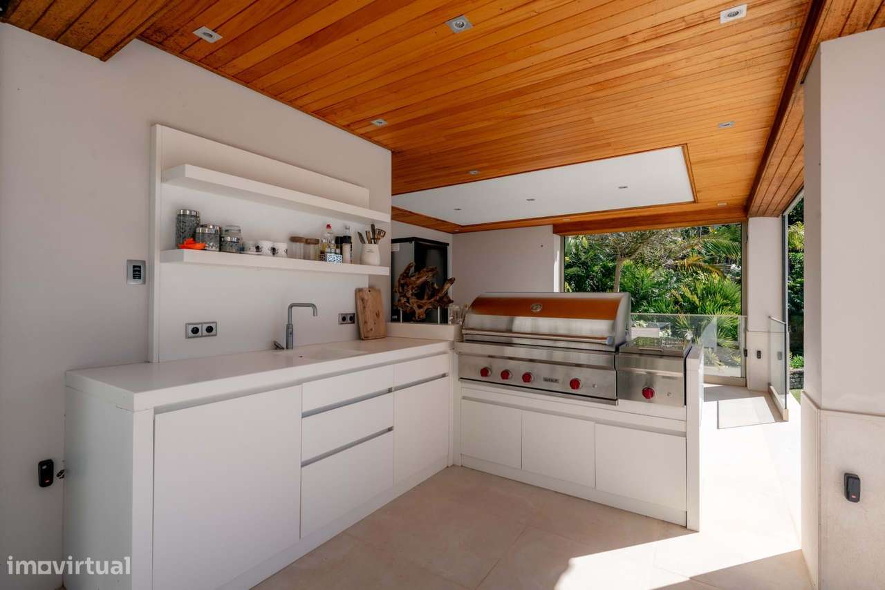 Moradia de luxo com vista mar e golfe-10