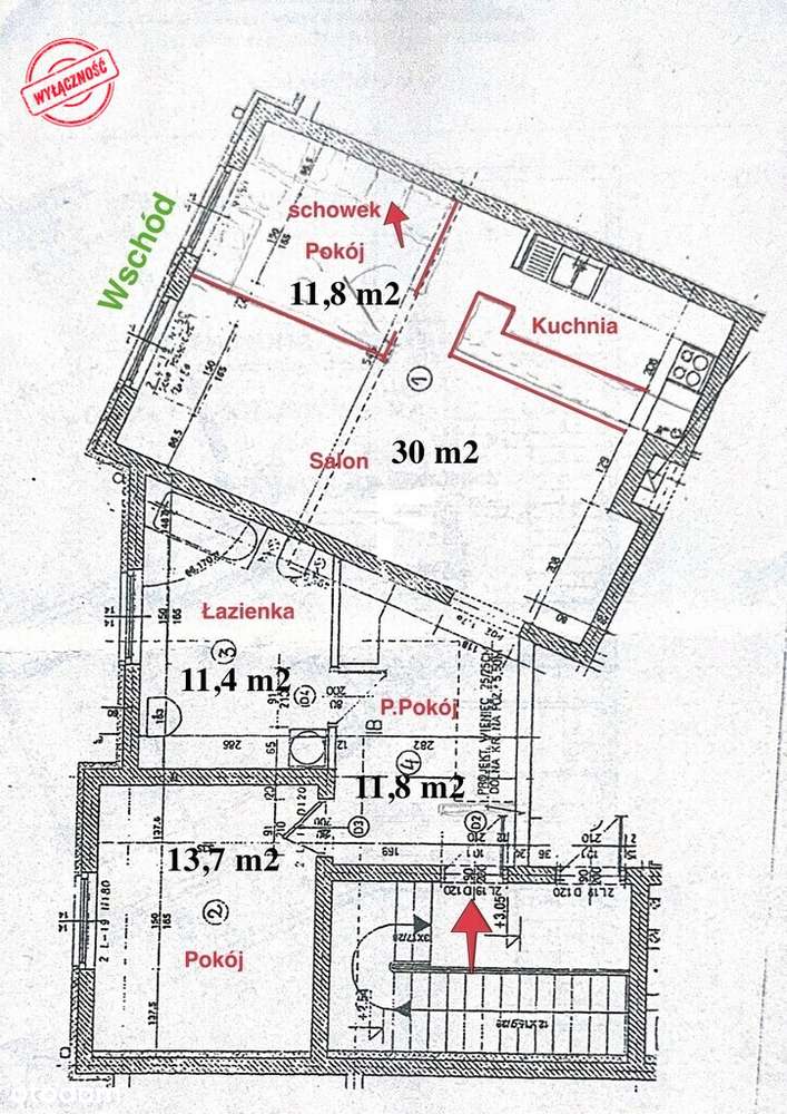 Okazja!Przestronne 3 pokojowe na os. Grzybowym-19
