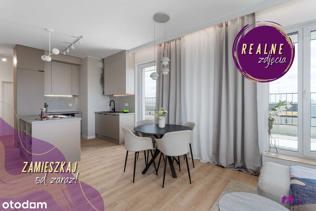 NIEPOWTARZALNY apartament z dużym TARASEM na dachu z miejscem w hali