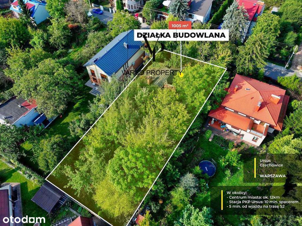 Zabudowana działka blisko SKM i terenów zielonych-2