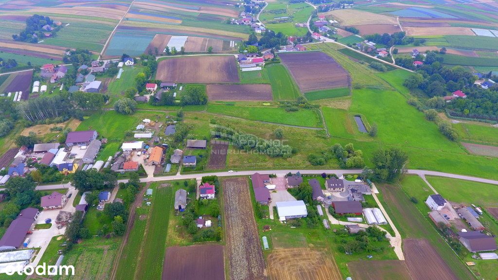 Działka budowlana 28 arów gm. Proszowice + zieleń