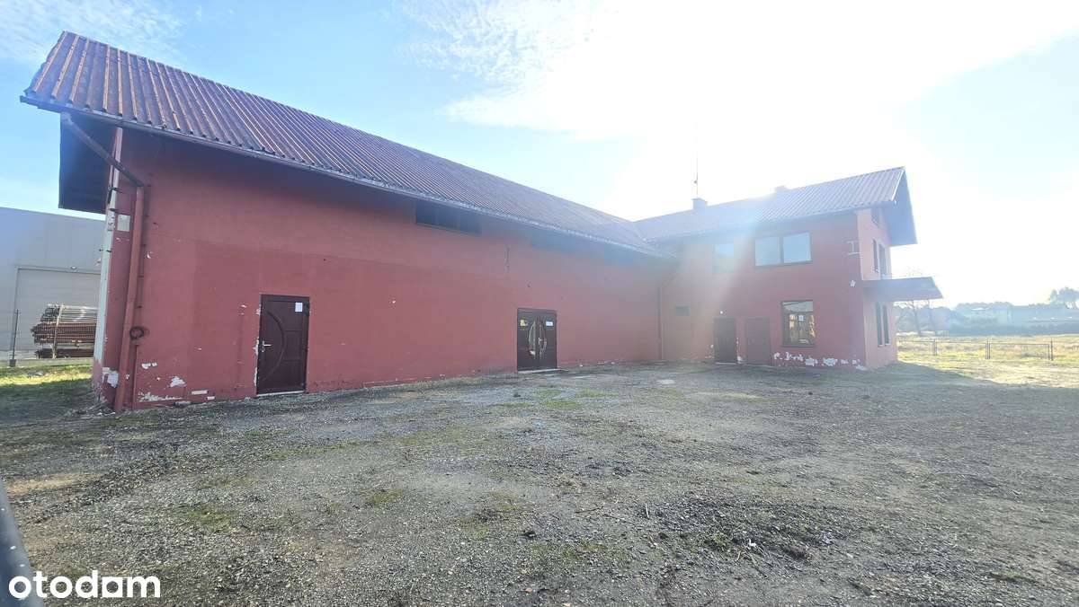 Budynek usługowy z dużym parkingiem, przy DK78! OFERTA 0%-3