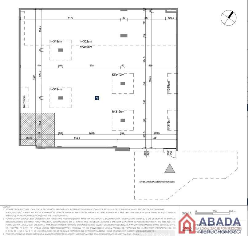 narożny lokal | 6 wejść | Podział 140|290|141-17