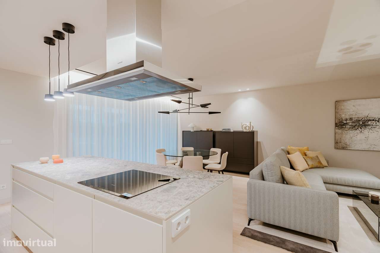 Apartamento T3 Canidelo 1ª Linha e Mar NOVO com Piscina Vista Mar-21