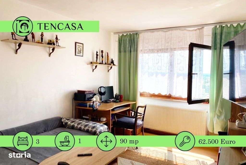 Apartament 3 cam, Cf 1, decomandat, Vlaicu-Lebada Y-uri-0