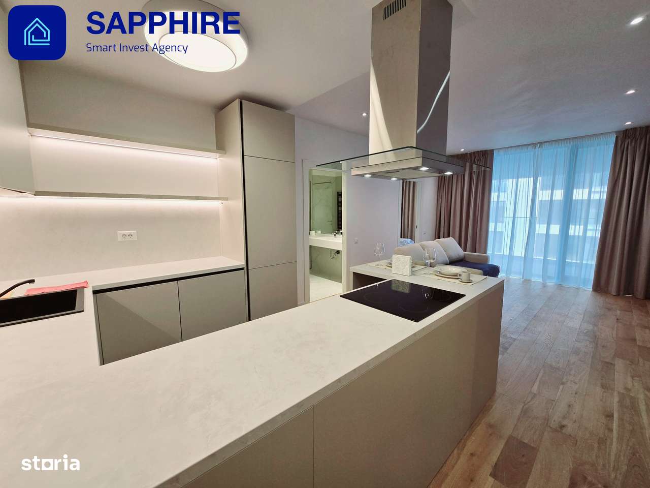 Apartament 2 camere metrou One Cotroceni, 2 locuri de parcare incluse - Imagine principală: 4/11