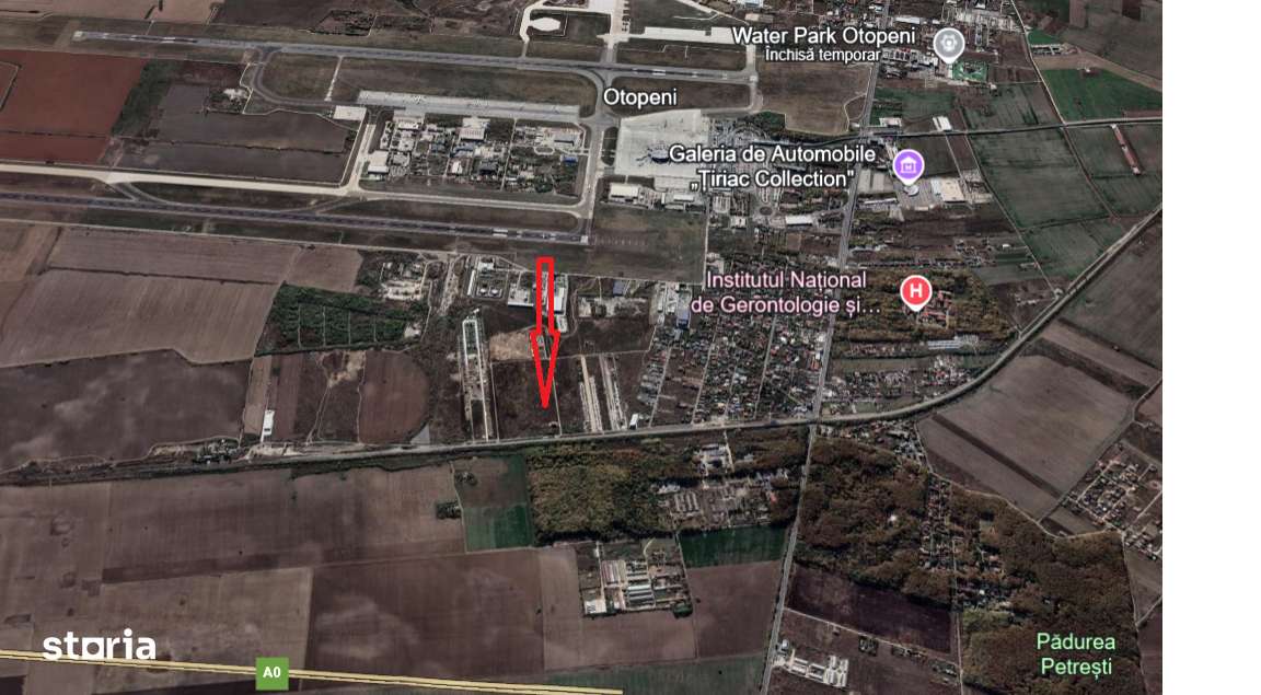 Otopeni-Ferme, teren intravilan 3.415mp, 46.65ml deschidere-1