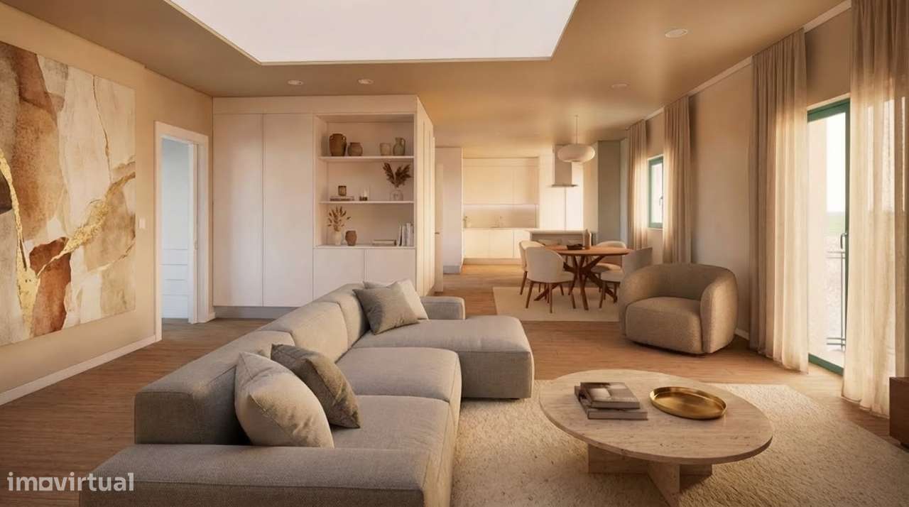 T2 em Condomínio com História a 5 Minutos da Praia da Madalena-7