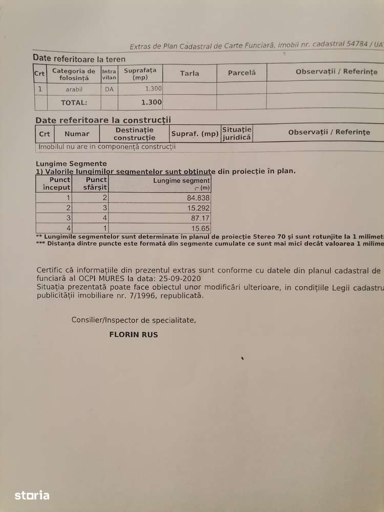 Teren intravilan in Ernei, 39€/mp - Imagine principală: 3/4