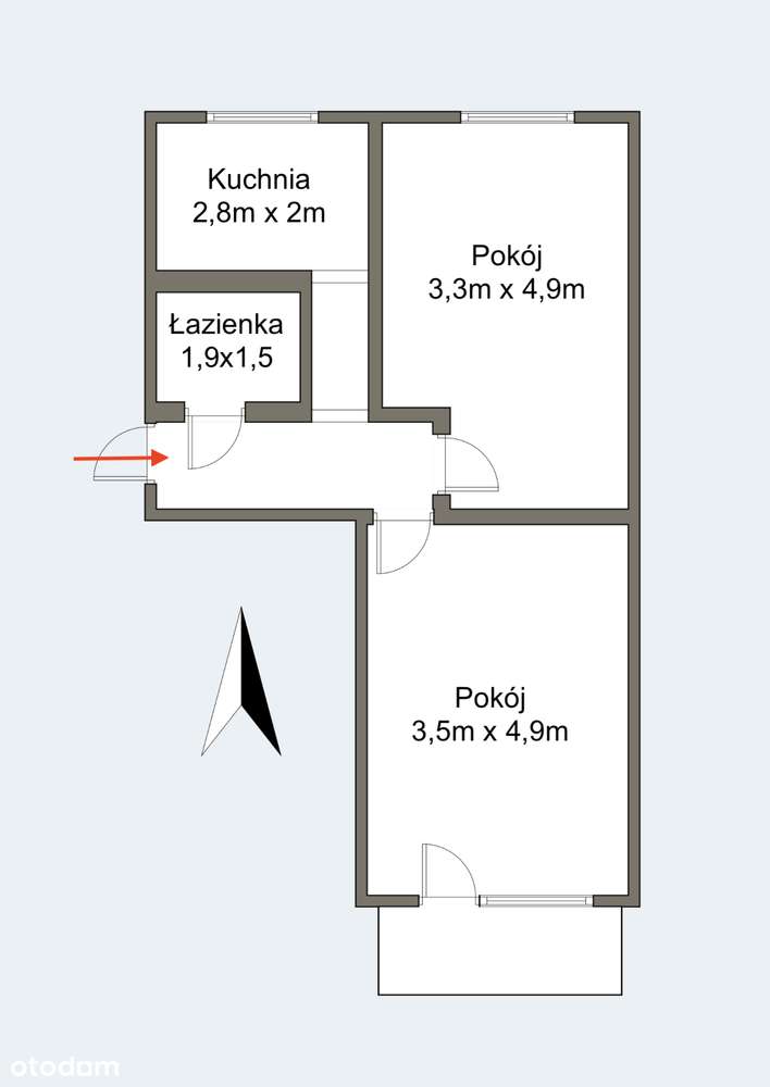 2 pokoje z balkonem - Szombierki - świetna lokalizacja!-11