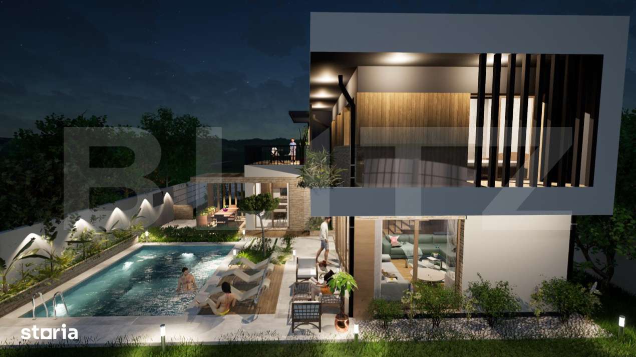 Vila premium cu piscina privata | Ansamblu exclusivist NZEB - Imagine principală: 4/13