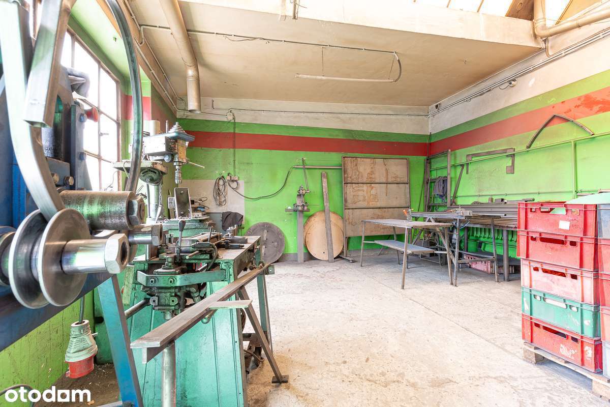 Obiekt użytkowy warsztatowo- magazynowy z funkcją mieszkalną, Budzyń - Pełny obrazek: 5/20