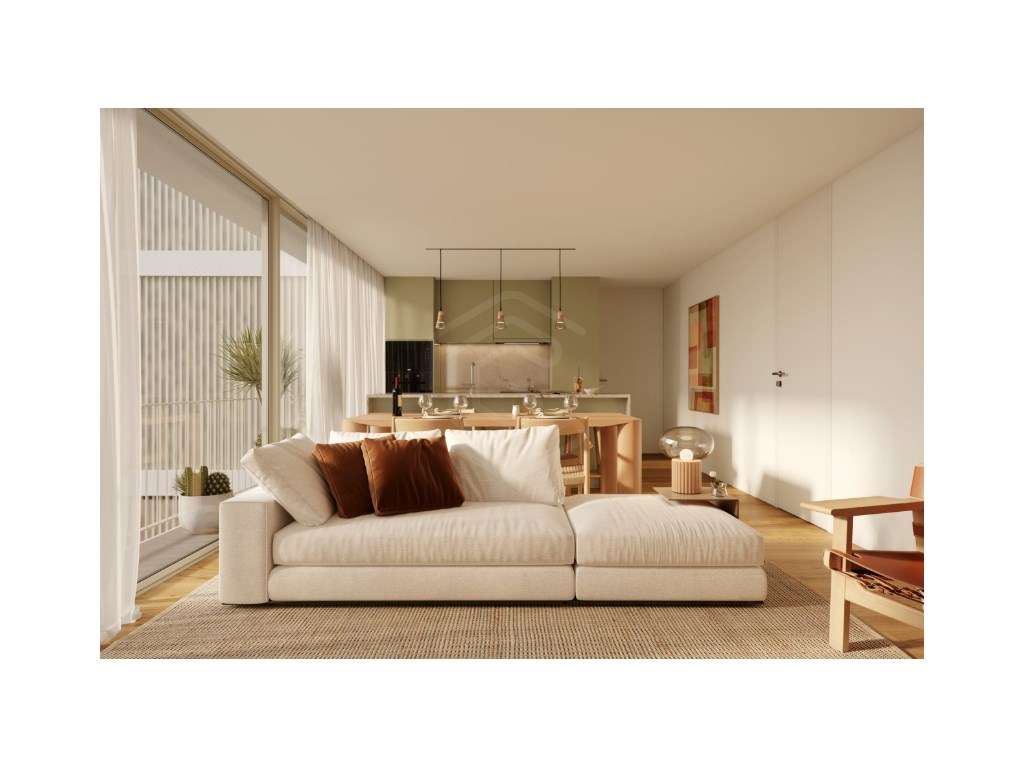 Novo Edifício em Matosinhos Sul, Composto por 22 apartamentos de ti... - Grande imagem: 5/10