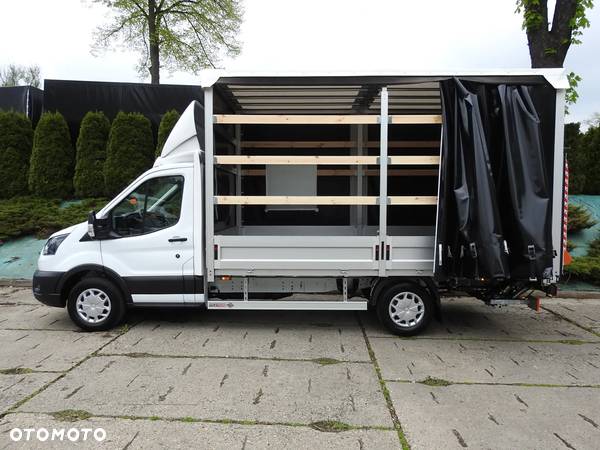 Ford TRANSIT NOWY PLANDEKA WINDA 8 PALET TEMPOMAT KLIMATYZACJA ASO GWARANCJA 130KM [ B43455 ] - 9