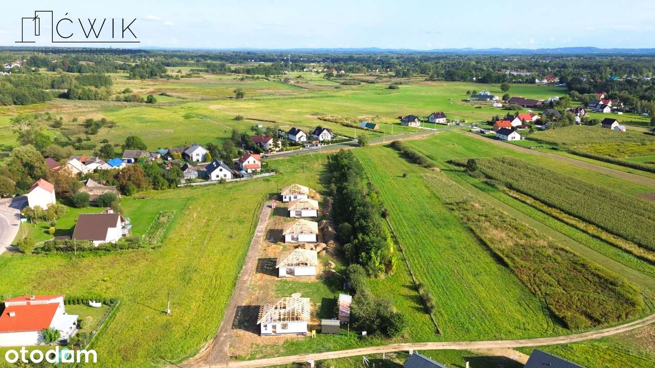 Domy w stanie deweloperskim - 30 minut od Krakowa-12