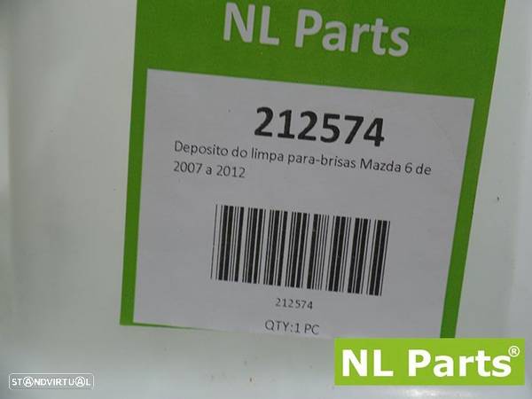 Depósito do limpa vidros Mazda 6 de 2007 a 2012 - 5