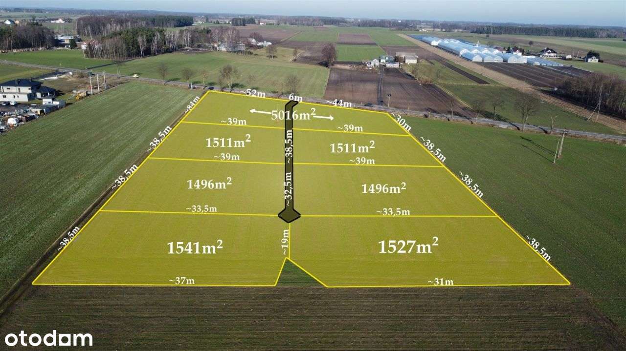 Działka Popowo Borowe koło Serocka - Pełny obrazek: 3/9