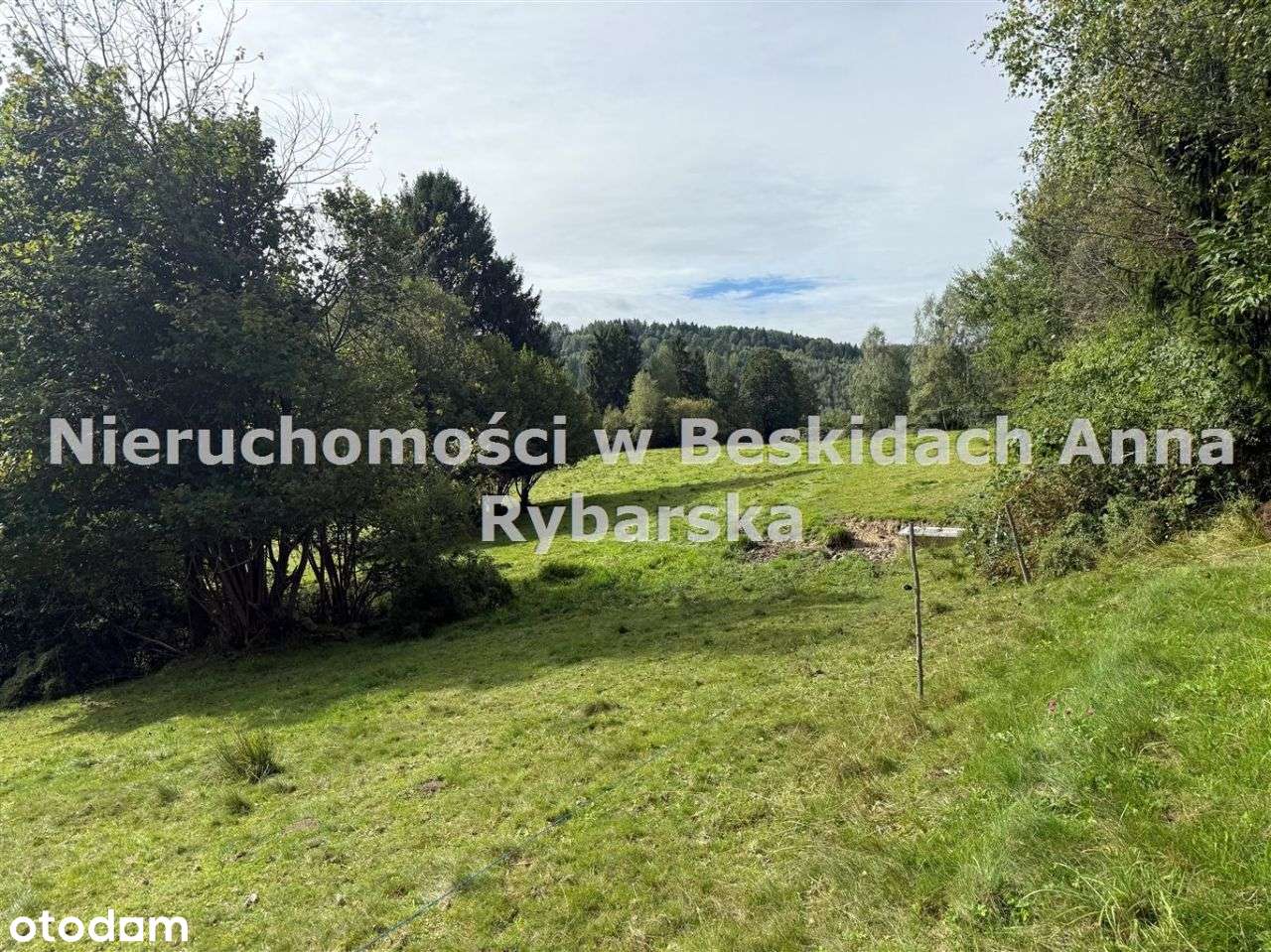 Budowlano-rolna działka w Beskidach .-3