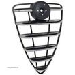 Grila radiator Alfa Romeo Mito (955), 07.2008-2013, parte montare Grilaj masca fata centrala, neagra cu ornament cromat, 142505-1, - 1