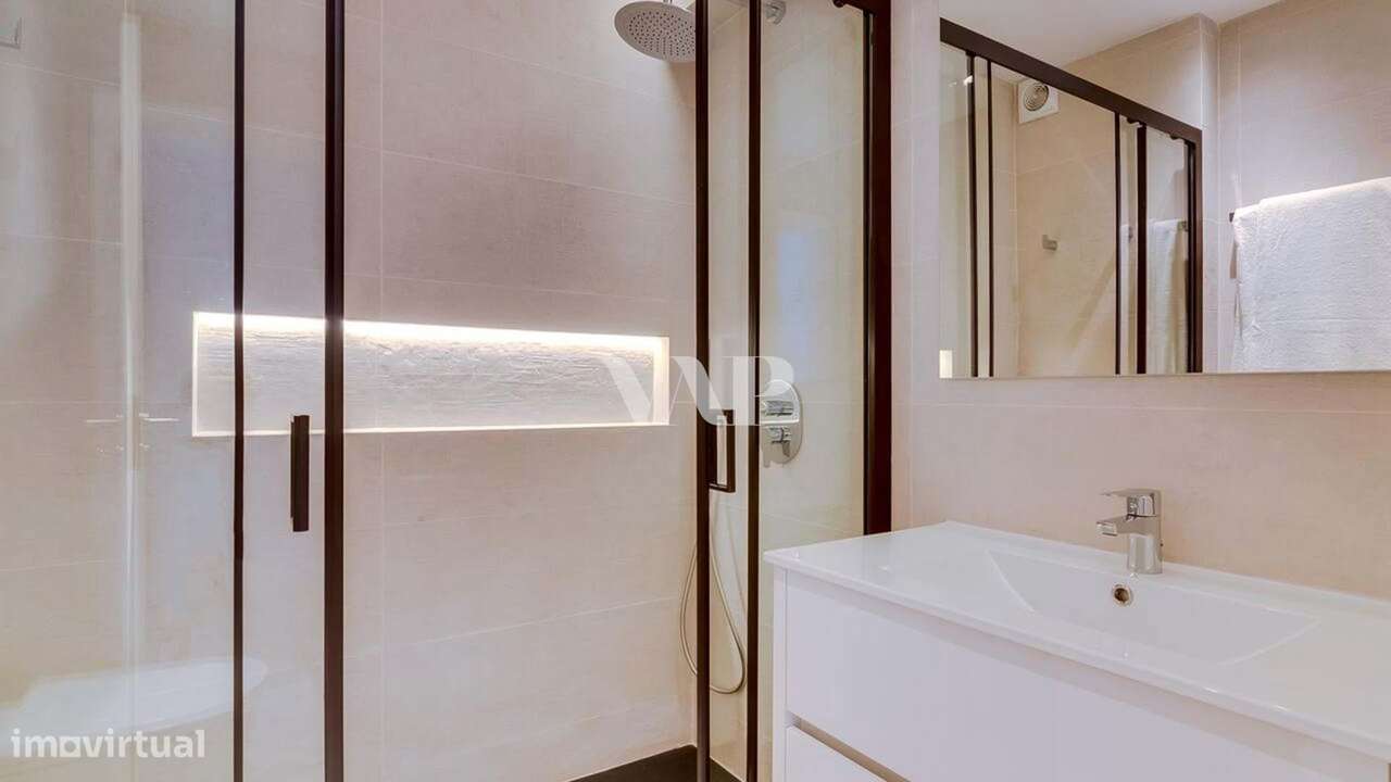 Apartamento T1 com Vista Mar em Quarteira a 100m da Praia-8