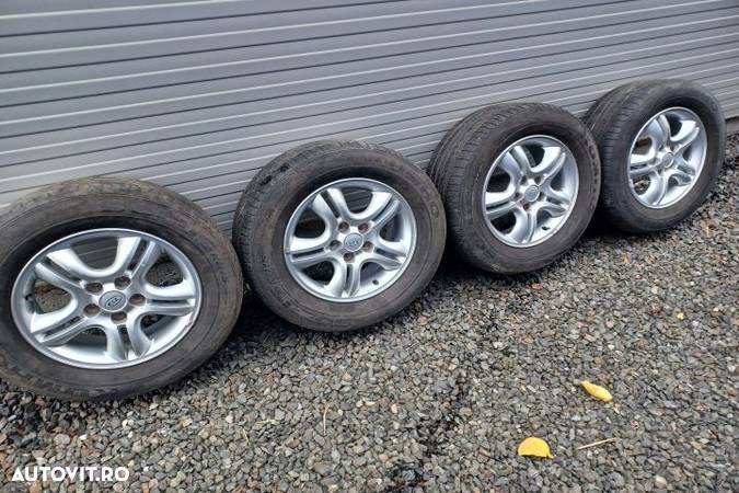 Jante aliaj cu anvelope 17 - set 235/60 R16 Kia Sportage 2  [din 2004 pana  2008] seria Crossover 2 - 6