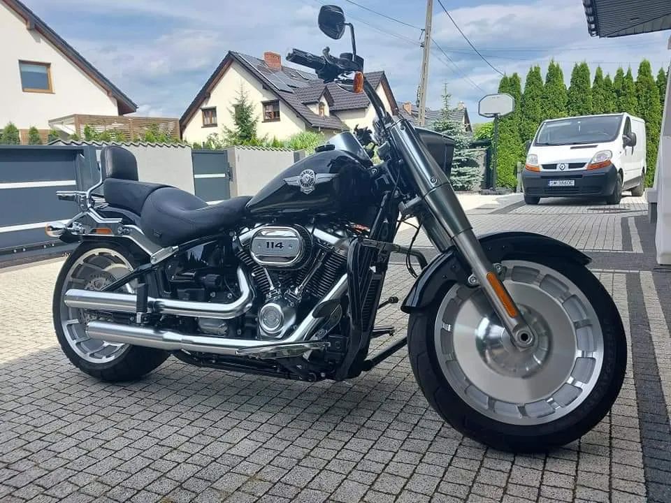 U ywany Harley Davidson Softail Fat Boy 2019 77 400 PLN Otomoto.pl