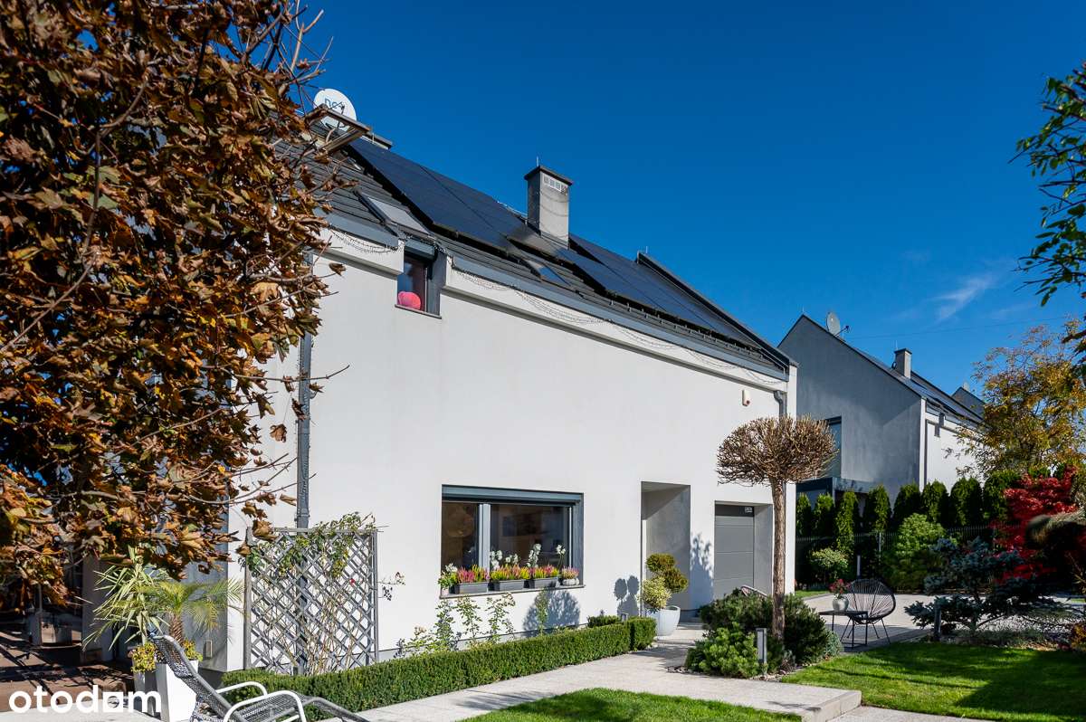 Nowoczesny wolnostojący dom na kameralnym osiedlu-17