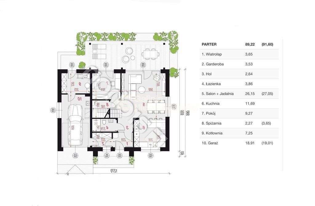 Nowoczesny dom w sąsiedztwie lasu - Stan zamknięty-8