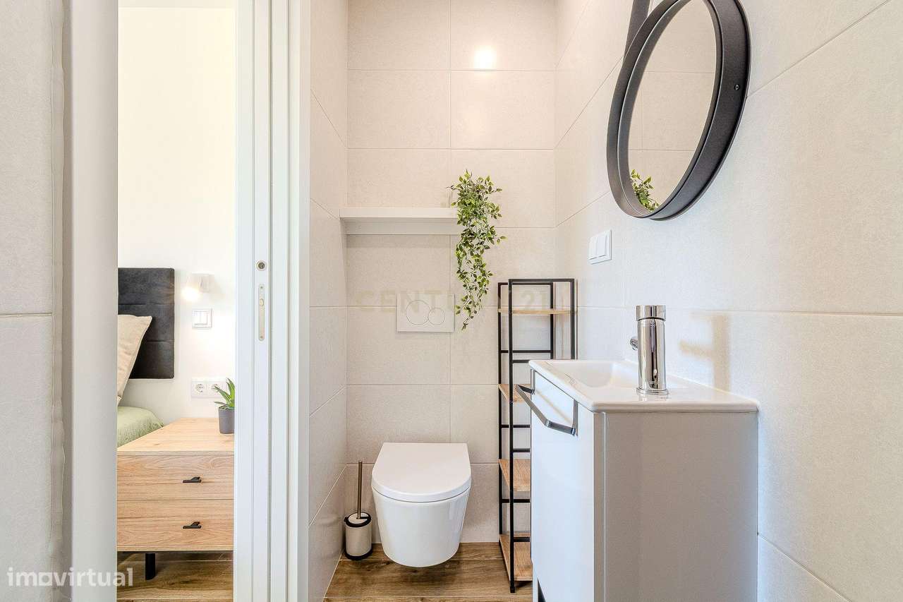 Apartamento com 2 quartos a 800m das praias da Galé e Salgados, em Alb - Grande imagem: 2/13