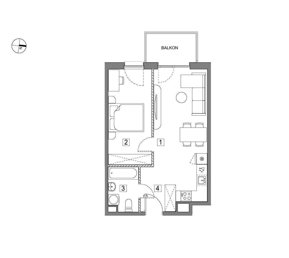 Promocja | 2 pokoje od Dewelopera | W pobliżu Politechniki i Sukcesji-7