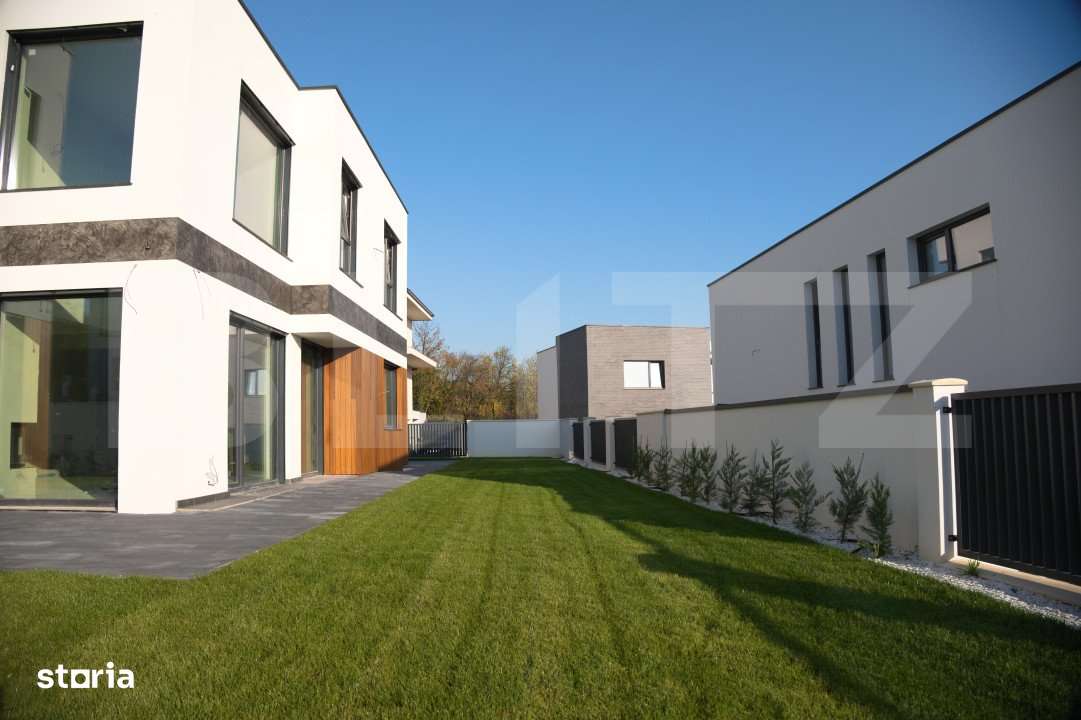 Vila Smart Home,tamplarie casa pasiva,jaluzele ascunse, semineu, sauna - Imagine principală: 5/19