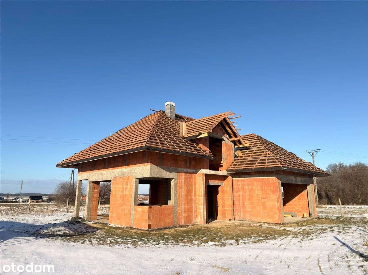 Wielowieś- rozpoczęta budowa-działka 939m2 - Pełny obrazek: 5/7