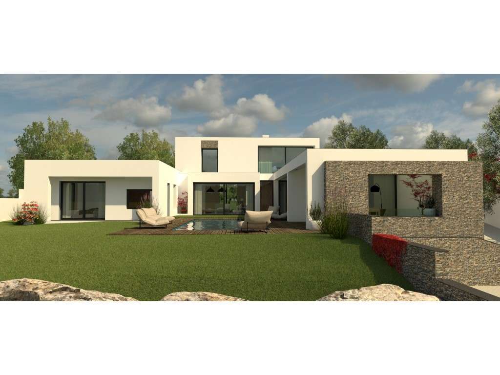 Moradia independente de arquitetura moderna e espetacular com vista...-21