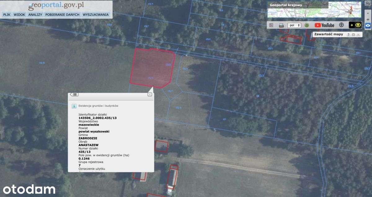 Działka budowlana, las, cisza, 40 km od Warszawy-7