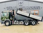 MAN TGM TGS 26.340 // wywrotka 3-S z HDS HIAB // kiper dzwig kran crane // oś skrętna // 6x2 // 6x4 // - 1