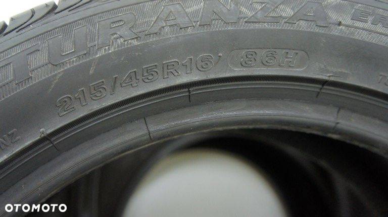 Opony K3589 Bridgestone 215/45R16 letnie komplet jak nowe wysyłka-odb - 11