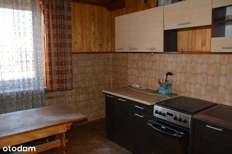 Trzebina-Rynek, piętrowy dom z lat 70-tych na 14 arowej+garaże-7