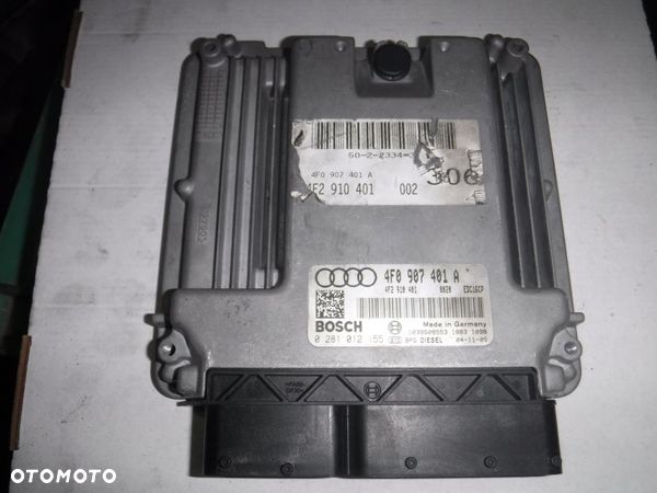 Audi A6 C6 2.7 3.0 sterownik silnika 4F0907401A - 1