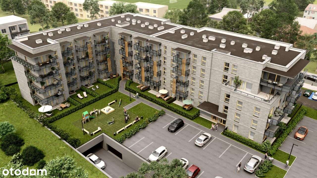 Nowoczesne 3-pokojowe mieszkanie 57,85m2 - z ogrodem!!!-7