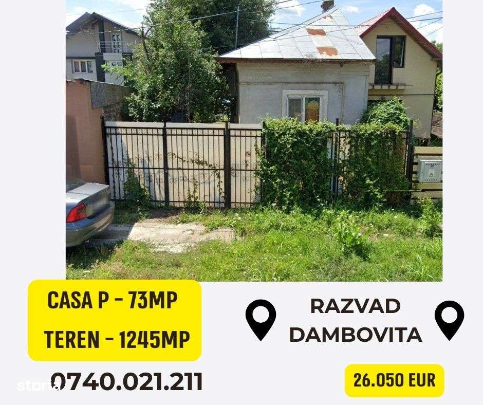 Casa P - 73mp +  Teren - 1245mp, Razvad - Imagine principală: 1/3