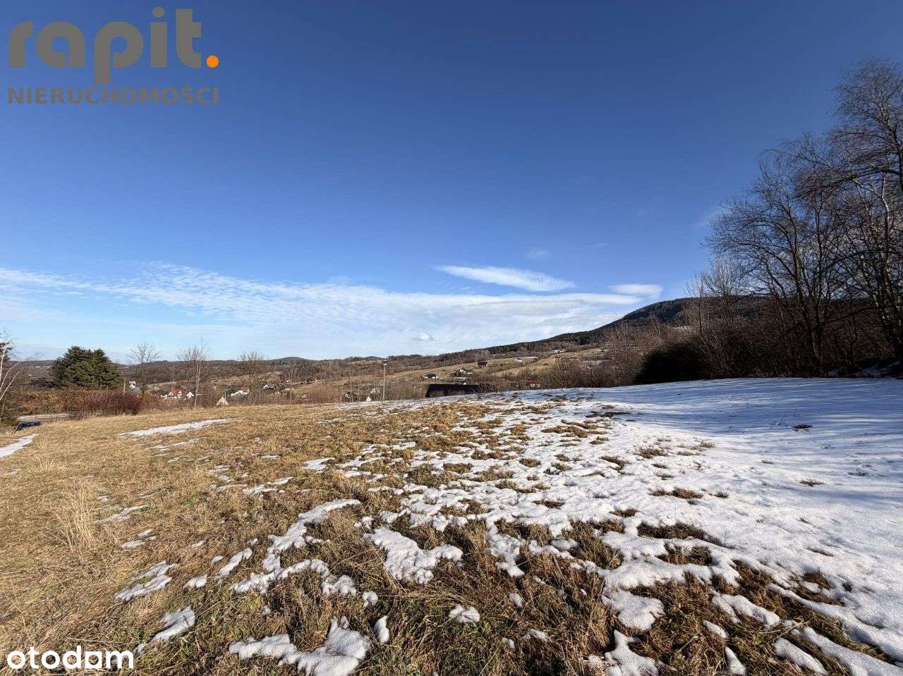 Trzy działki budowlane Poręba gm.Myślenice-6